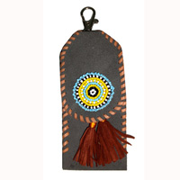 Leather Pouches, Native American Style
