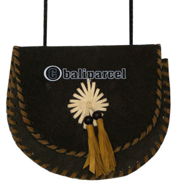 Leather Pouches, Native American Style