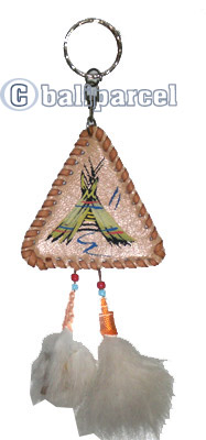 Key Ring, Native American Style