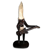 Primitive, Handcarved From Albesia Wood