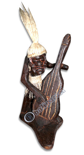Primitive, Handcarved From Albesia Wood