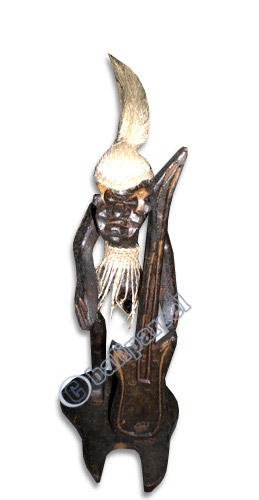 Primitive, Handcarved From Albesia Wood