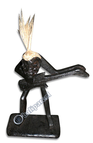 Primitive, Handcarved From Albesia Wood