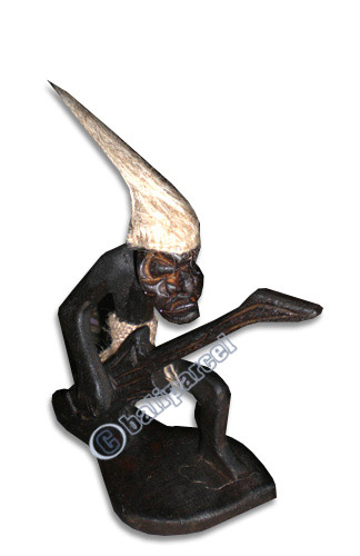 Primitive, Handcarved From Albesia Wood