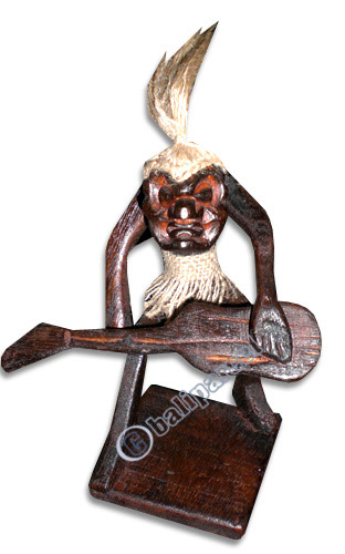 Primitive, Handcarved From Albesia Wood