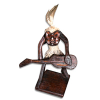 Primitive, Handcarved From Albesia Wood