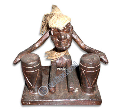 Primitive, Handcarved From Albesia Wood