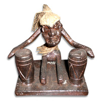 Primitive, Handcarved From Albesia Wood