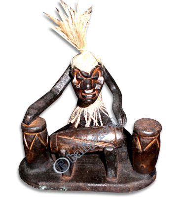 Primitive, Handcarved From Albesia Wood
