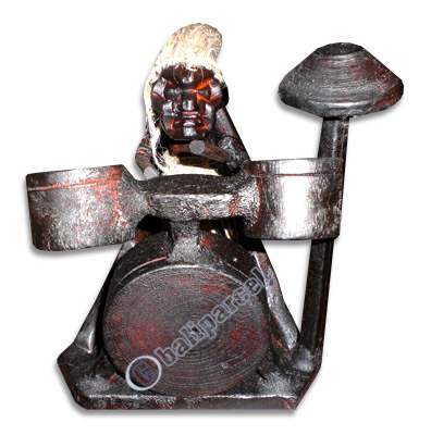 Primitive, Handcarved From Albesia Wood