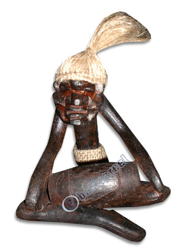 Primitive, Handcarved From Albesia Wood