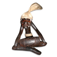 Primitive, Handcarved From Albesia Wood