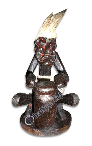 Primitive, Handcarved From Albesia Wood