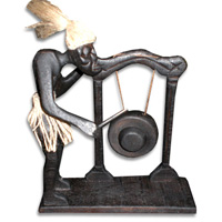 Primitive, Handcarved From Albesia Wood