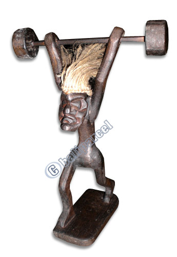 Primitive, Handcarved From Albesia Wood