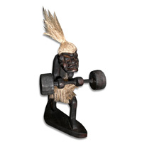 Primitive, Handcarved From Albesia Wood