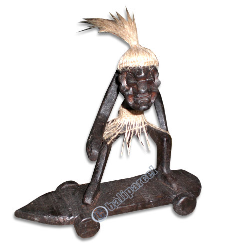 Primitive, Handcarved From Albesia Wood