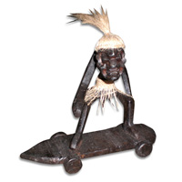 Primitive, Handcarved From Albesia Wood
