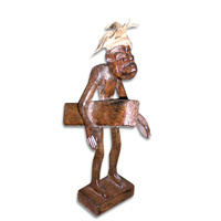 Primitive, Handcarved From Albesia Wood