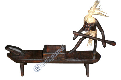 Primitive, Handcarved From Albesia Wood