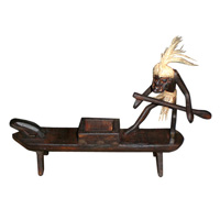 Primitive, Handcarved From Albesia Wood