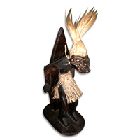 Primitive, Handcarved From Albesia Wood