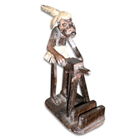 Primitive, Handcarved From Albesia Wood