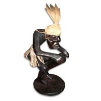Primitive, Handcarved From Albesia Wood