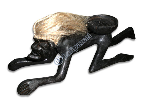 Primitive, Handcarved From Albesia Wood