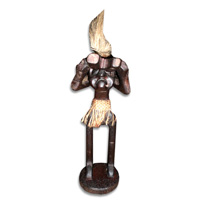 Primitive, Handcarved From Albesia Wood