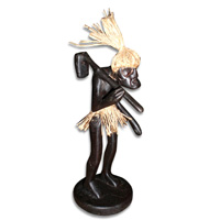 Primitive, Handcarved From Albesia Wood