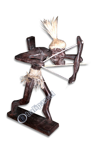 Primitive, Handcarved From Albesia Wood
