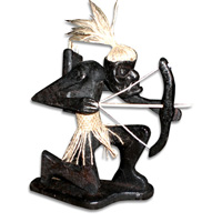 Primitive, Handcarved From Albesia Wood