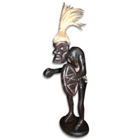 Primitive, Handcarved From Albesia Wood