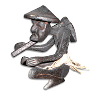 Primitive, Handcarved From Albesia Wood