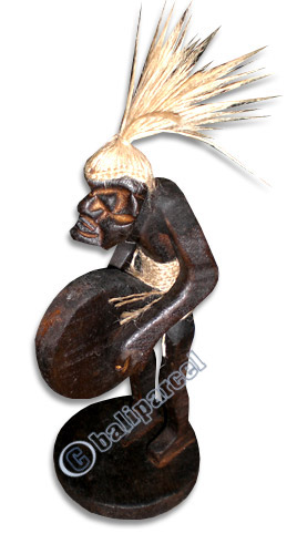 Primitive, Handcarved From Albesia Wood