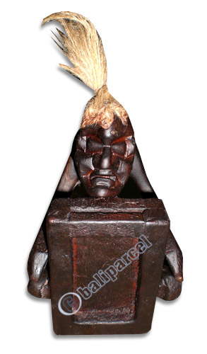 Primitive, Handcarved From Albesia Wood