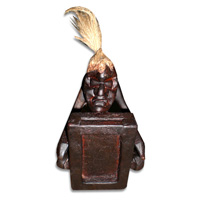 Primitive, Handcarved From Albesia Wood