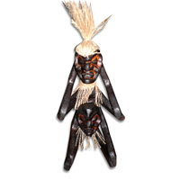 Primitive, Handcarved From Albesia Wood
