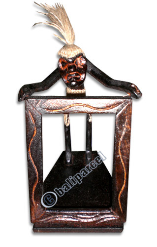 Primitive, Handcarved From Albesia Wood