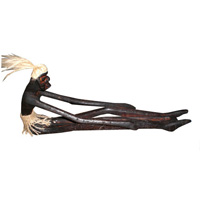 Primitive, Handcarved From Albesia Wood