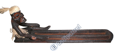 Primitive, Handcarved From Albesia Wood