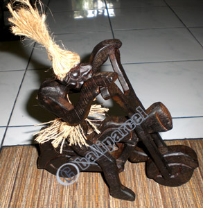 Primitive, Handcarved From Albesia Wood