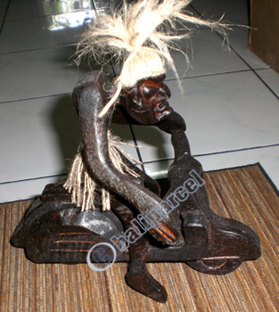 Primitive, Handcarved From Albesia Wood