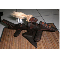 Primitive, Handcarved From Albesia Wood