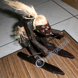 Primitive, Handcarved From Albesia Wood
