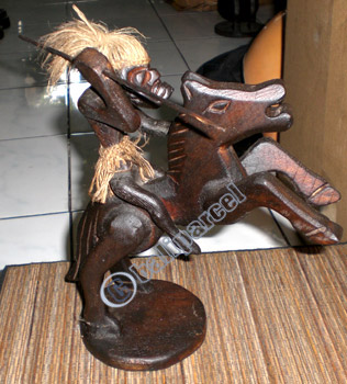 Primitive, Handcarved From Albesia Wood