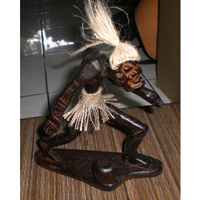 Primitive, Handcarved From Albesia Wood