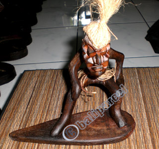 Primitive, Handcarved From Albesia Wood