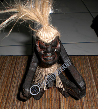 Primitive, Handcarved From Albesia Wood